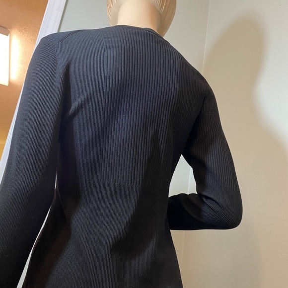 Marc by Marc Jacobs Black Ribbed sheath Dress - Picture 8 of 9